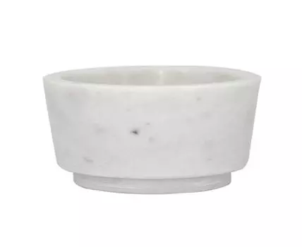 Чаша из белого мрамора