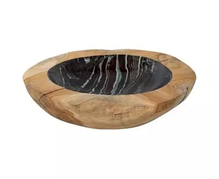 Чаша из тикового дерева