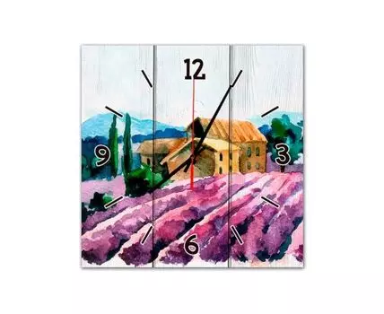 Часы Лавандовое поле