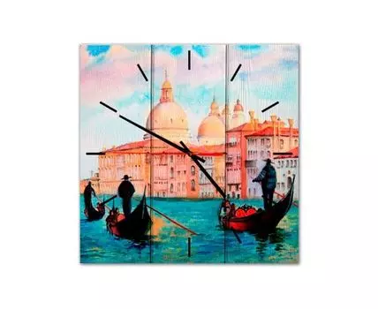 Часы Лодочники в Венеции