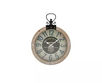 Часы настенные (Бежевый, 40)