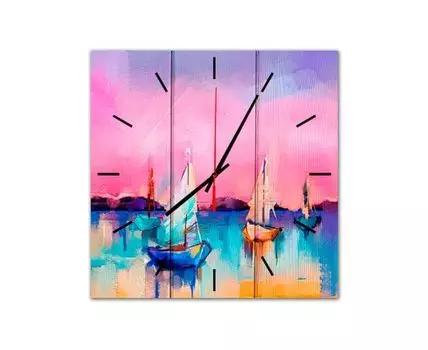 Часы Парусники