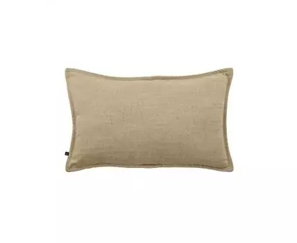 Чехол для подушки Blok бежевый лен 30 x 50 cm