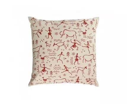 Чехол для подушки Itzayana (красный, белый, 45)