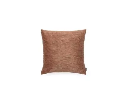 Чехол для подушки Mirca коричневый с фактурой 45 x 45 см