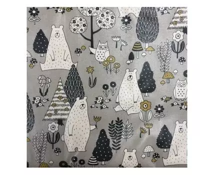 Чехол Медведи для стула Peg-Perego Tatamia (с принтом, 50)