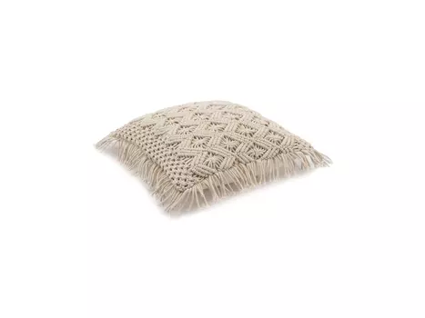Чехол на подушку макраме с бахромой Ethnic