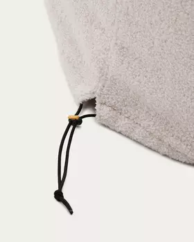 Чехол на пуф Kaeli из экрю букле 43 см