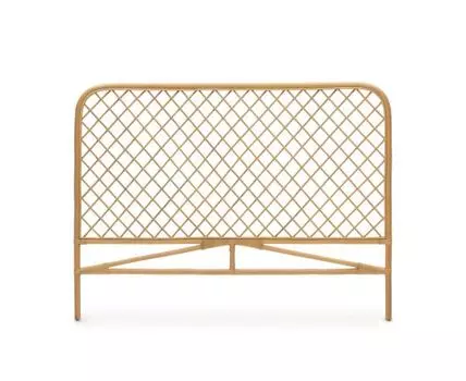 Citlalli Изголовье из ротанга с натуральной отделкой для кроватей 150 см