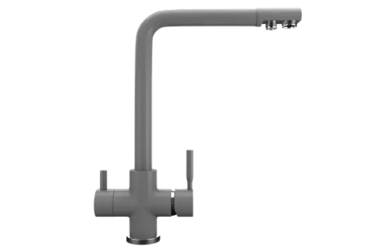Cмеситель для кухни ULGRAN Quartz UQ-016-09, асфальт