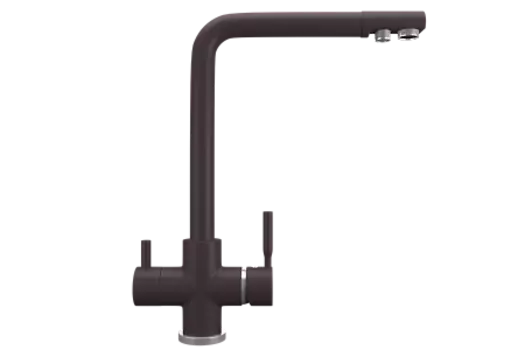 Cмеситель для кухни ULGRAN Quartz UQ-016-06, трюфель