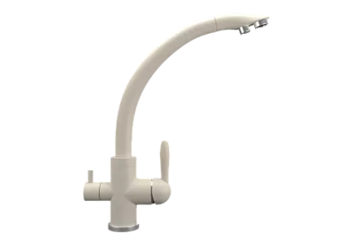 Cмеситель для кухни ULGRAN Quartz UQ-017-02, лен