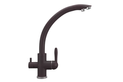 Cмеситель для кухни ULGRAN Quartz UQ-017-06, трюфель