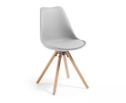 Стул Lars серый пластик