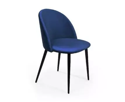 Cтул Thomas, бархат синий 29