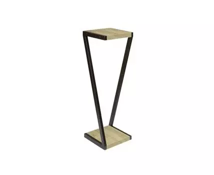 Цветочница Z большая (бежевый, черный, 25)