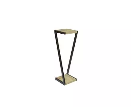 Цветочница Z малая (бежевый, черный, 25)