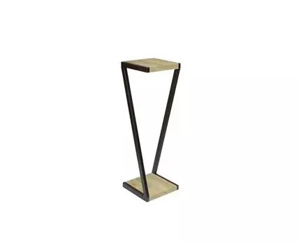 Цветочница Z средняя (бежевый, черный, 25)