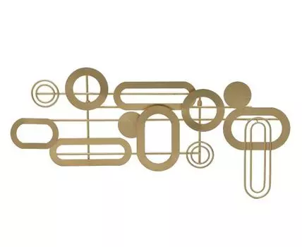 Декор настенный (черный, золотистый, 100)