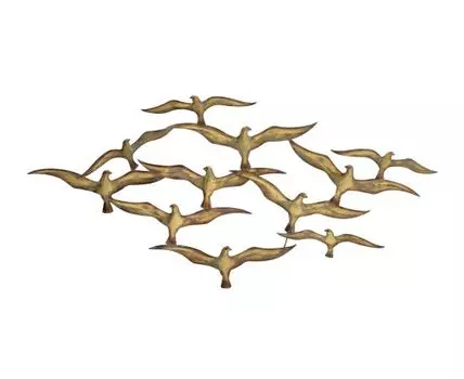 Декор настенный (золотистый, 120)