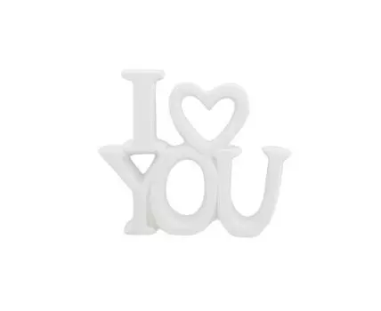 Декорация I LOVE YOU (Белый, 3)