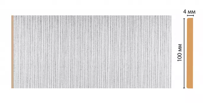 Декоративная панель DECOMASTER G10-19 (99*4*2400мм)