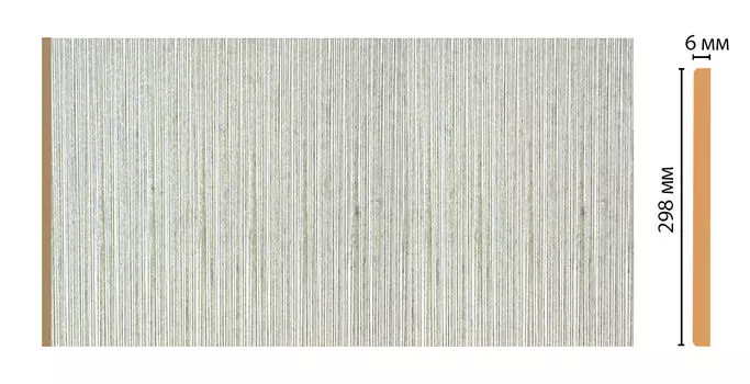 Декоративная панель DECOMASTER G30-20 (298*6*2400мм)