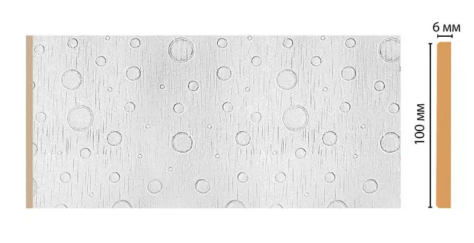 Декоративная панель DECOMASTER P10-20 (99*6*2400мм)