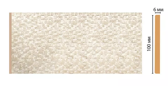 Декоративная панель DECOMASTER R10-21 (99*6*2400мм)