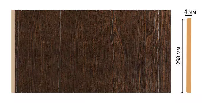 Декоративная панель DECOMASTER W30-1 (298*4*2400мм)