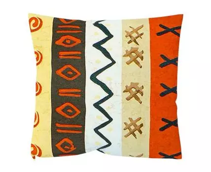 Декоративная подушка Африка (Коричневый)