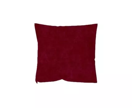 Декоративная подушка Бордовая (бордовый, 40)