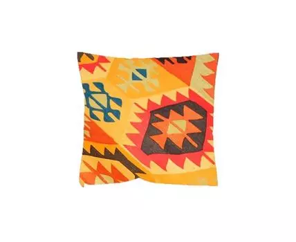 Декоративная подушка Мехико Оранжевое (оранжевый, 40)
