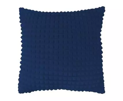 Декоративная подушка Плюш (18, 43, Синий, 43)