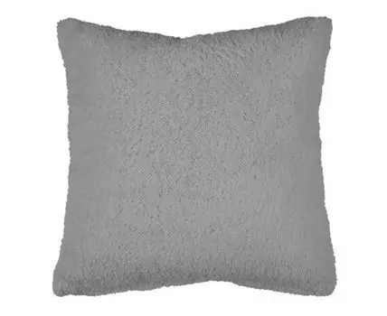 Декоративная подушка Шерпа (18, 45, Серый, 45)