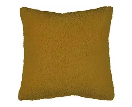 Декоративная подушка Шерпа (18, 45, Желтый, 45)