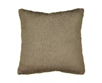 Декоративная подушка Шерпа (40, 18, Бежевый, 40)
