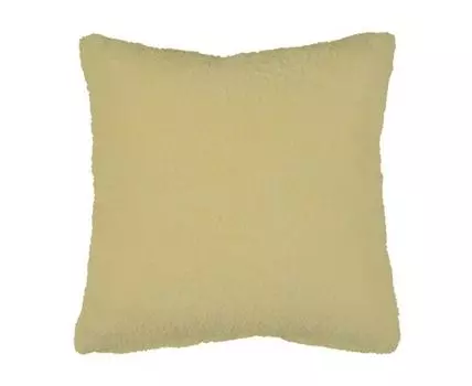 Декоративная подушка Шерпа (40, 18, Бежевый, 40)