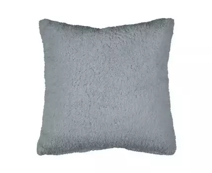 Декоративная подушка Шерпа (40, 18, Серый, 40)