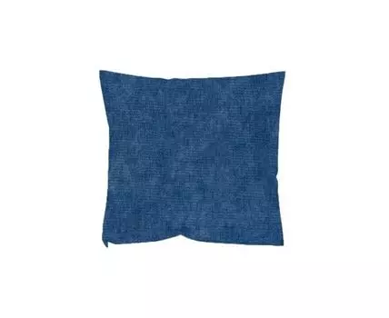 Декоративная подушка Синяя (Синий, 40)