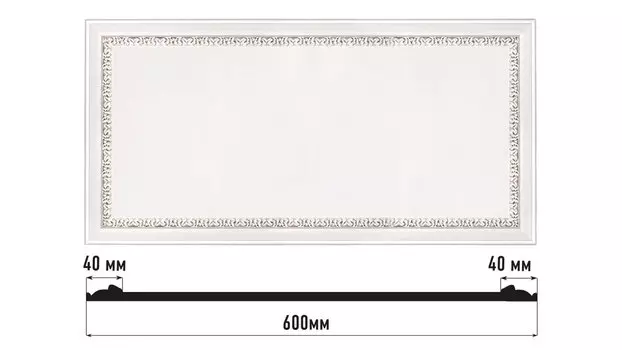 Декоративное панно DECOMASTER D3060-60 (600*300*18мм)