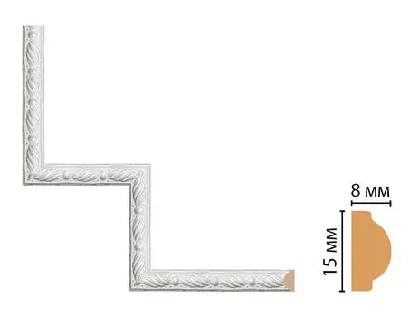 Декоративный угловой элемент DECOMASTER 130-1-20 (200*200мм)