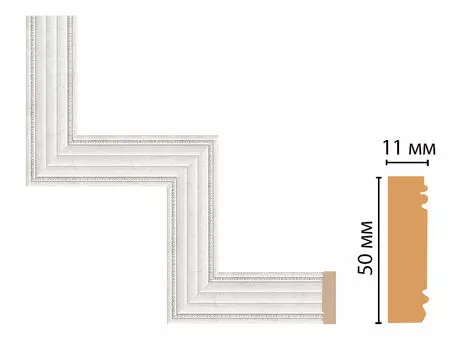 Декоративный угловой элемент DECOMASTER 156-1-42 (300*300мм)