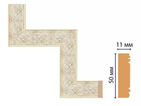 Декоративный угловой элемент DECOMASTER 156-1-937 (300*300мм)