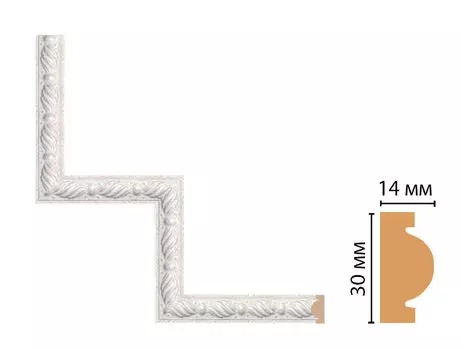 Декоративный угловой элемент DECOMASTER 157-1-19 (300*300мм)