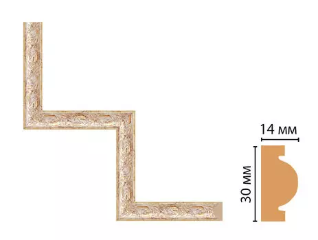 Декоративный угловой элемент DECOMASTER 157-1-553 (300*300мм)