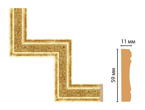 Декоративный угловой элемент DECOMASTER 164-1-126 (300*300мм)