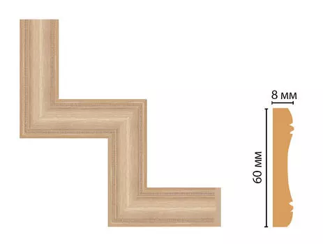 Декоративный угловой элемент DECOMASTER 185-1-11 (300*300мм)