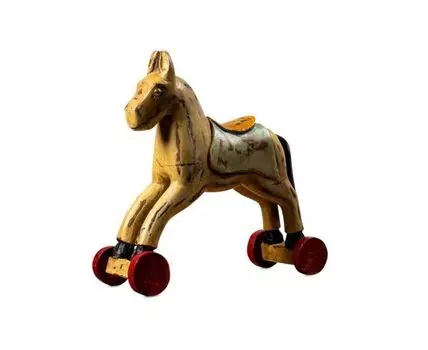 Деревянный декор, лошадка ЧИТРАВИЧИТРА