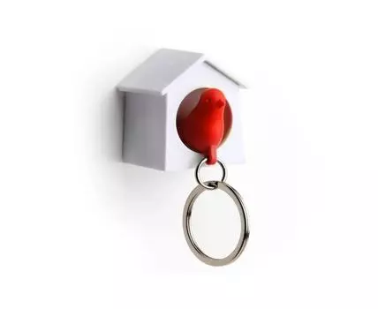 Держатель для ключей Mini Sparrow (Красный, 4)